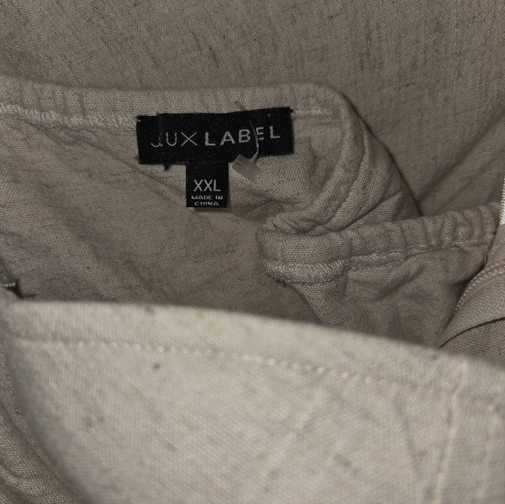JLUXLABEL Cream Textured Fabric - Picture 6 of 9
